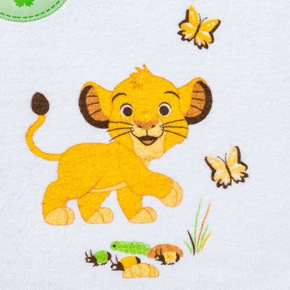 Bavoir maternelle je m'appelle Roi Lion - 24 mois - 