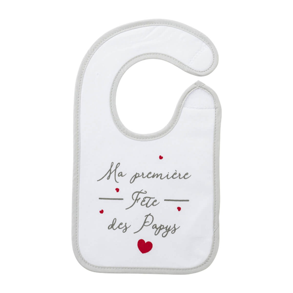 Bavoir naissance 17x29 cm - Fête papy - Babycalin