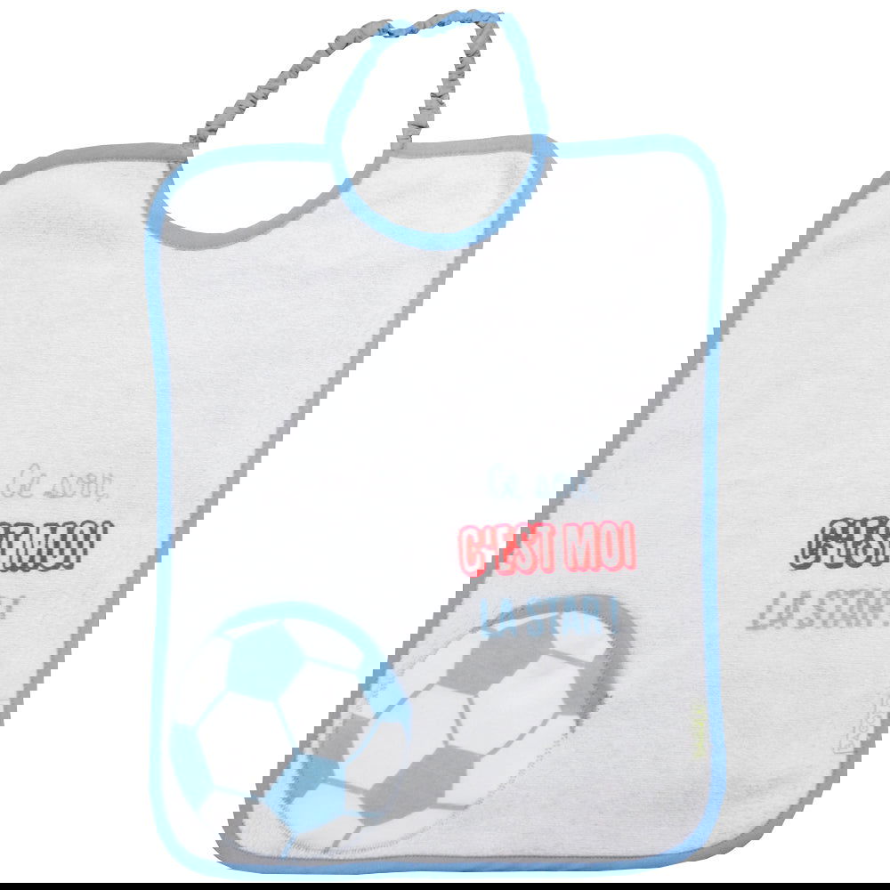 Bavoir pliable Bagolo football - 12 mois - BB Malin