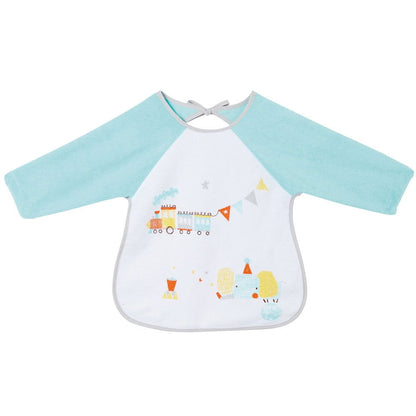 Bavoir tablier Circus avec manches en éponge - 18 mois - Babycalin