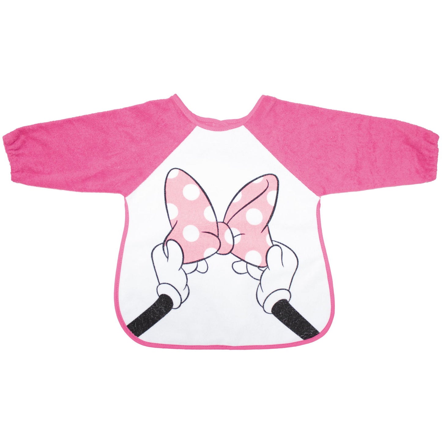 Bavoir tablier Disney Minnie avec manches en éponge 18 mois - Disney Baby