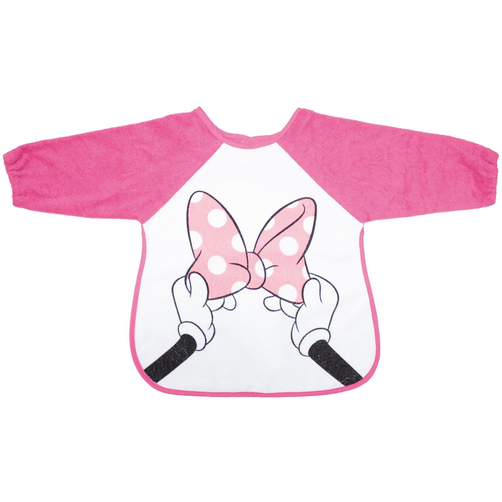 Bavoir tablier Disney Minnie avec manches en éponge 18 mois - Disney Baby