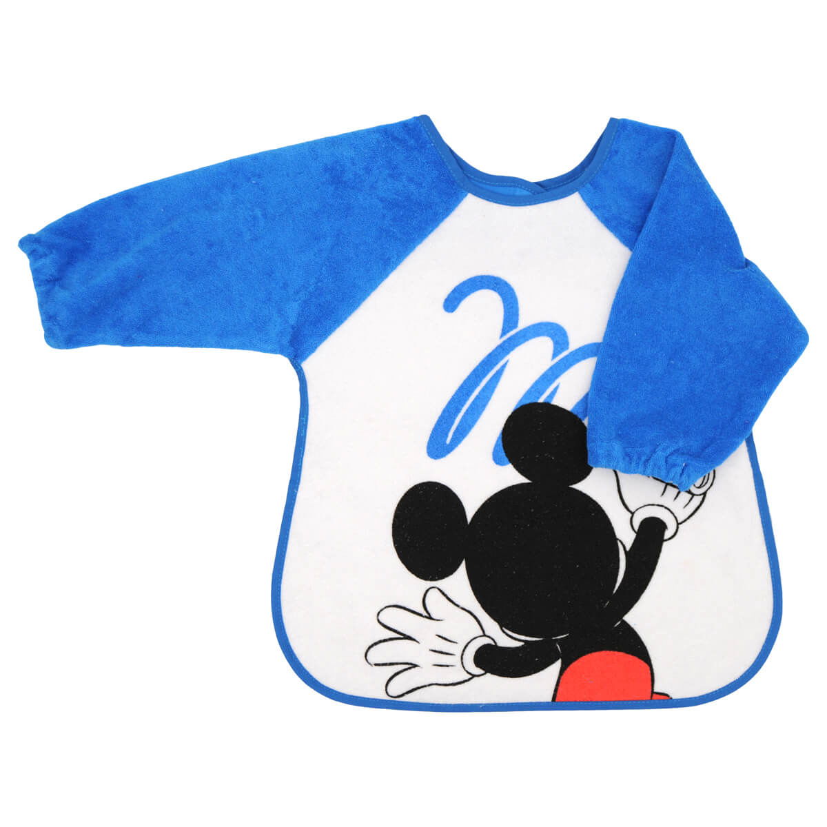 Bavoir tablier avec manche en éponge Disney Mickey - 12 mois - 