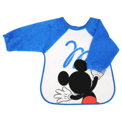 Bavoir tablier avec manche en éponge Disney Mickey - 12 mois - 