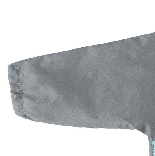 Bavoir tablier déperlant bleu et gris 18 mois - 