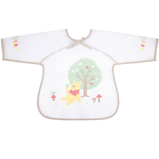 Bavoir tablier étanche Winnie Whimsy taupe 18 mois - Disney Baby