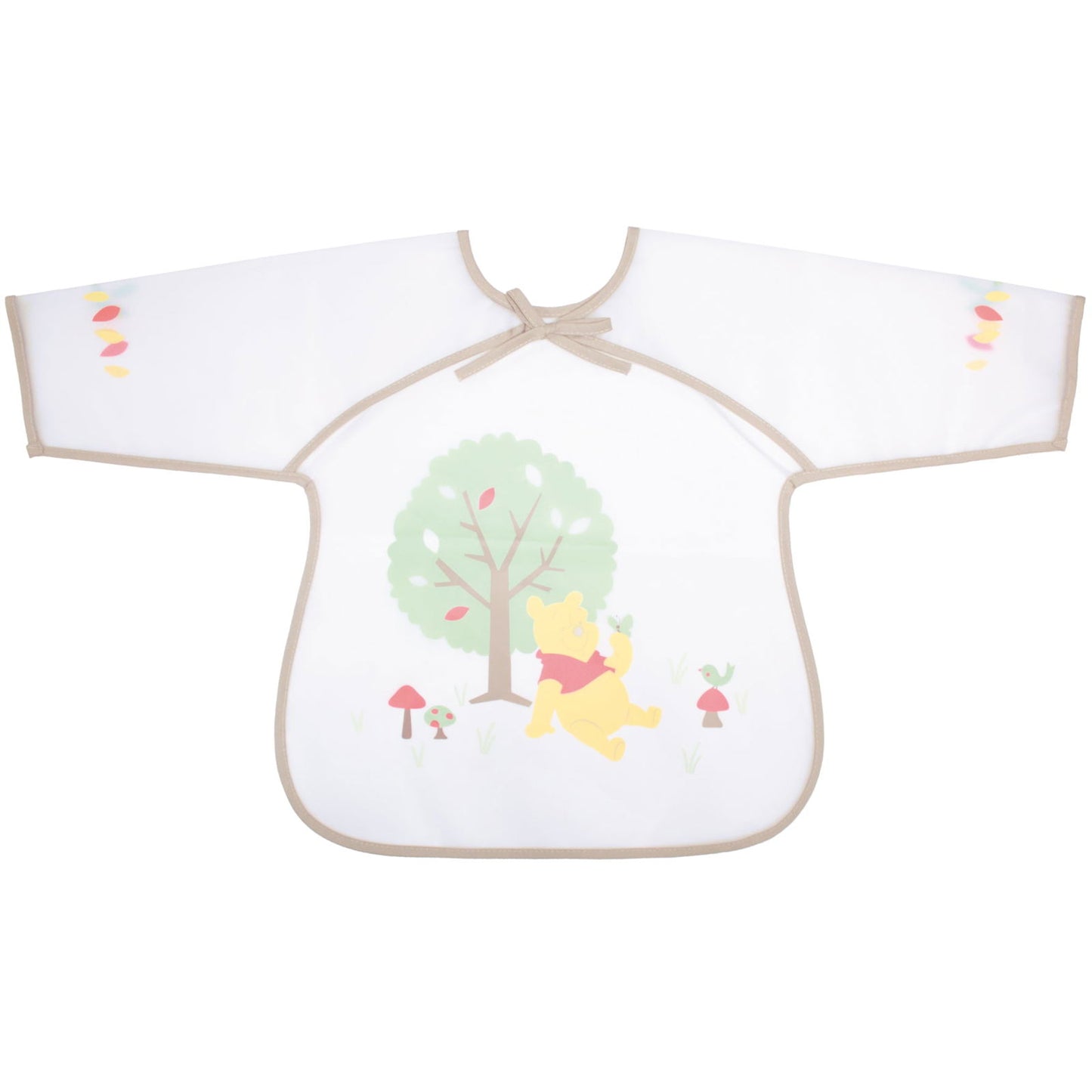 Bavoir tablier étanche Winnie Whimsy taupe 18 mois - 