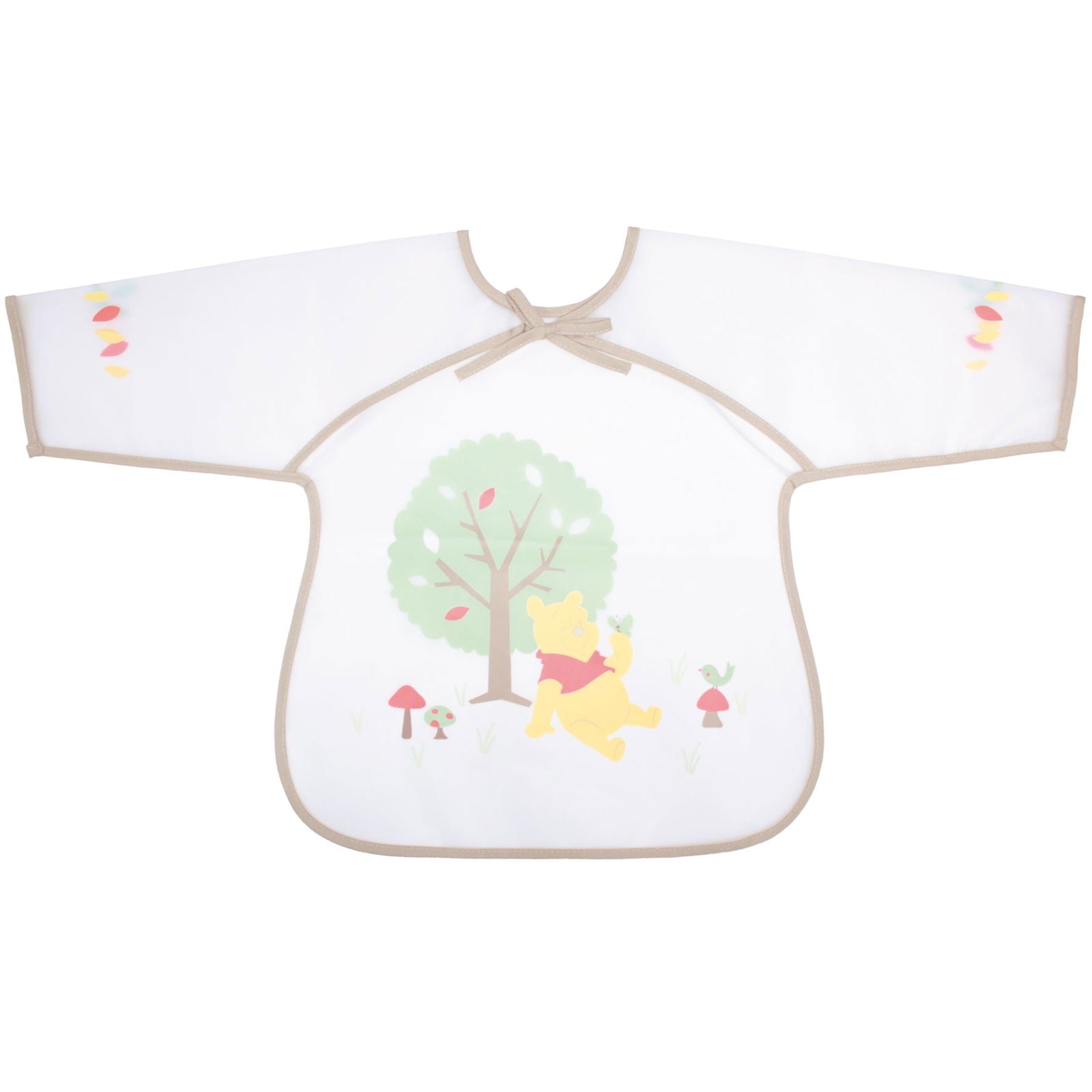 Bavoir tablier étanche Winnie Whimsy taupe 18 mois - 