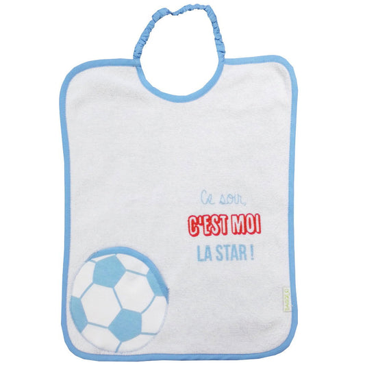 Bavoir pliable Bagolo football - 12 mois - Babycalin