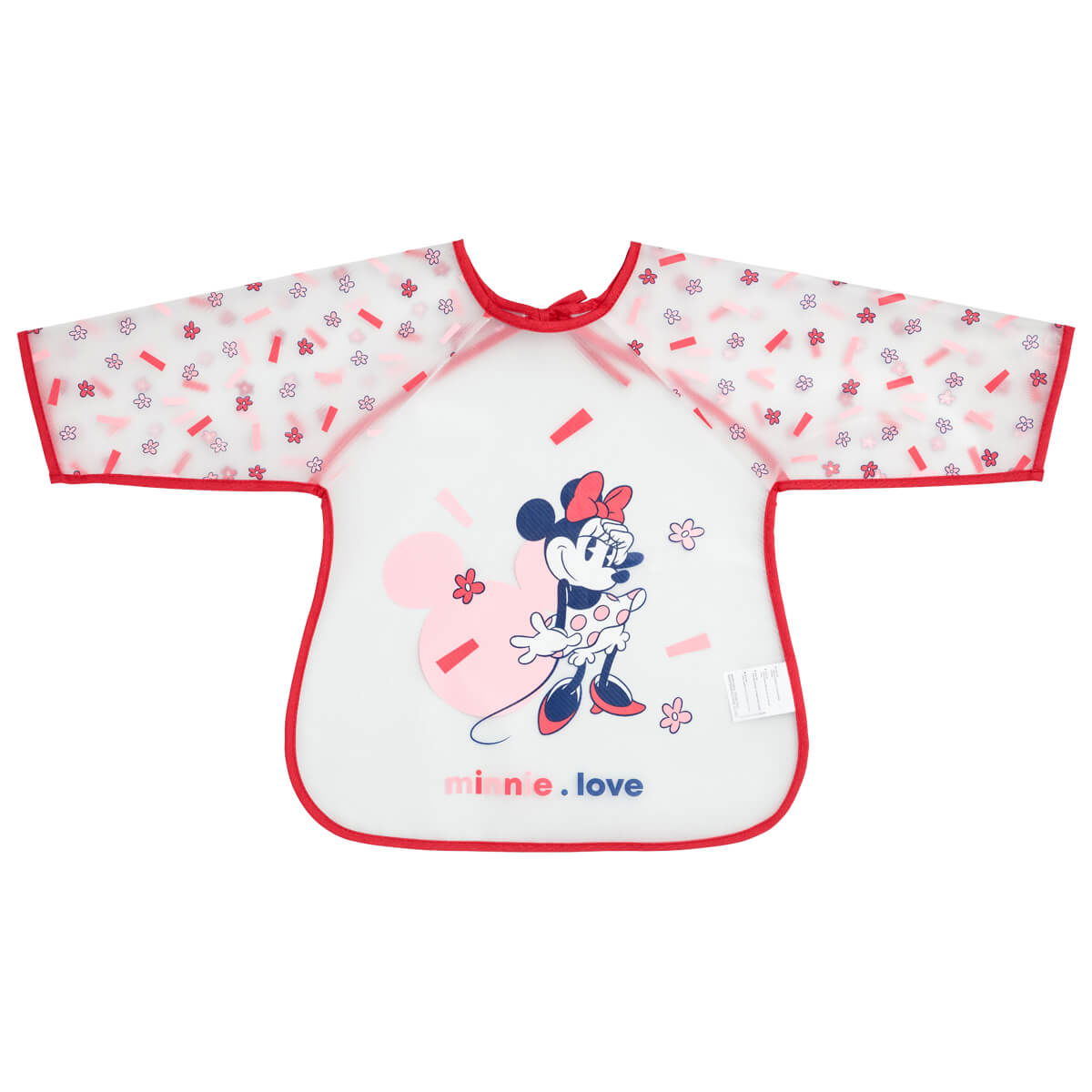 Bavoir tablier 12-18 mois - Minnie Confettis - Disney Baby