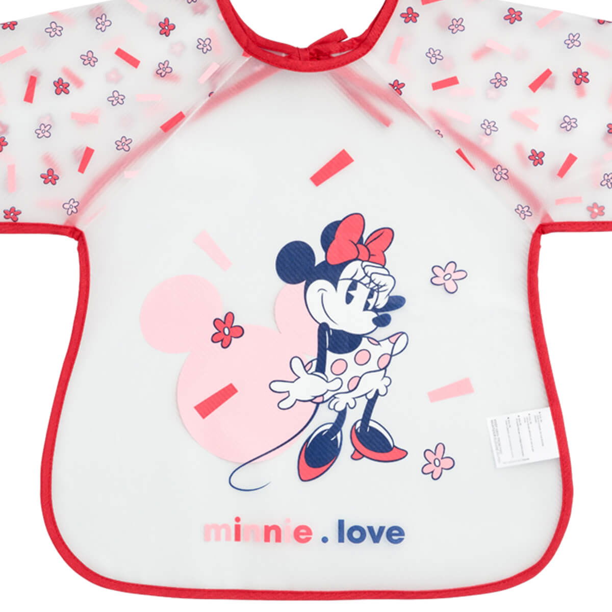 Bavoir tablier 12-18 mois - Minnie Confettis - Disney Baby