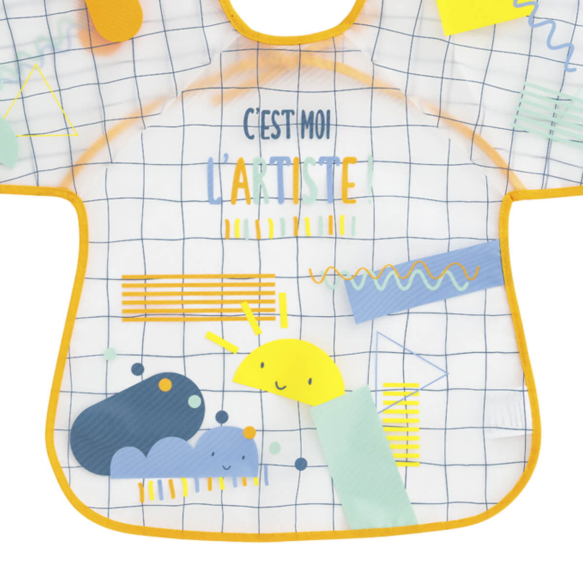 Bavoir tablier 12-18 mois - Positive Color - Babycalin