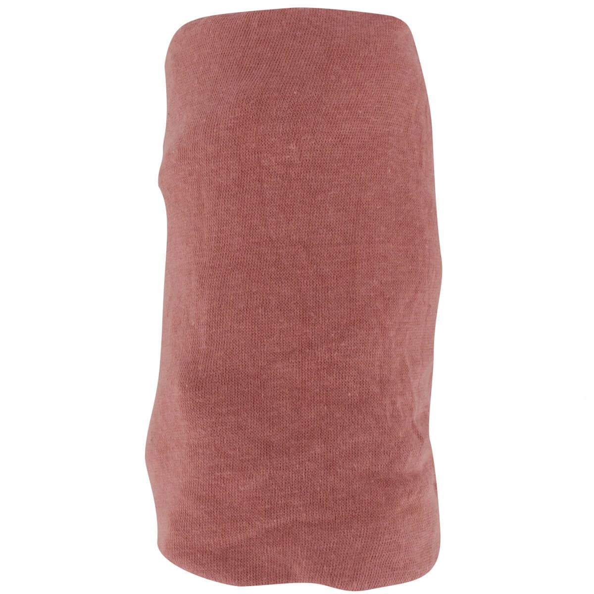 Lot de 2 draps housse unis 60x120 cm - Terracotta/Blanc - 