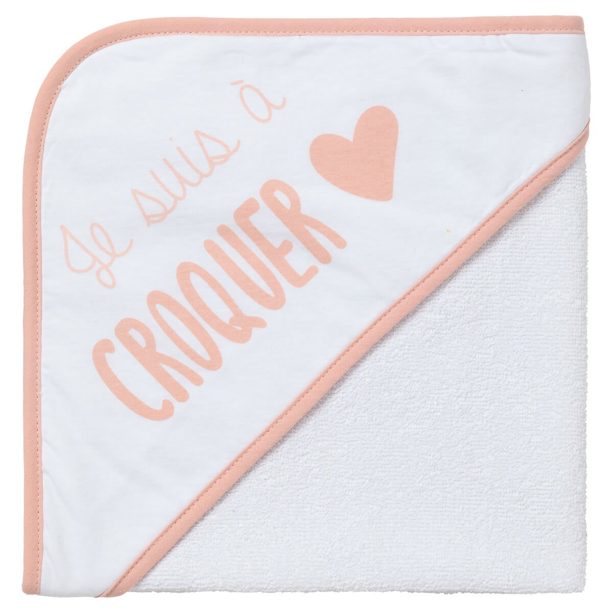 Cape de bain 70x70 cm - A croquer - BB Malin