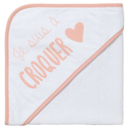 Cape de bain 70x70 cm - A croquer - BB Malin