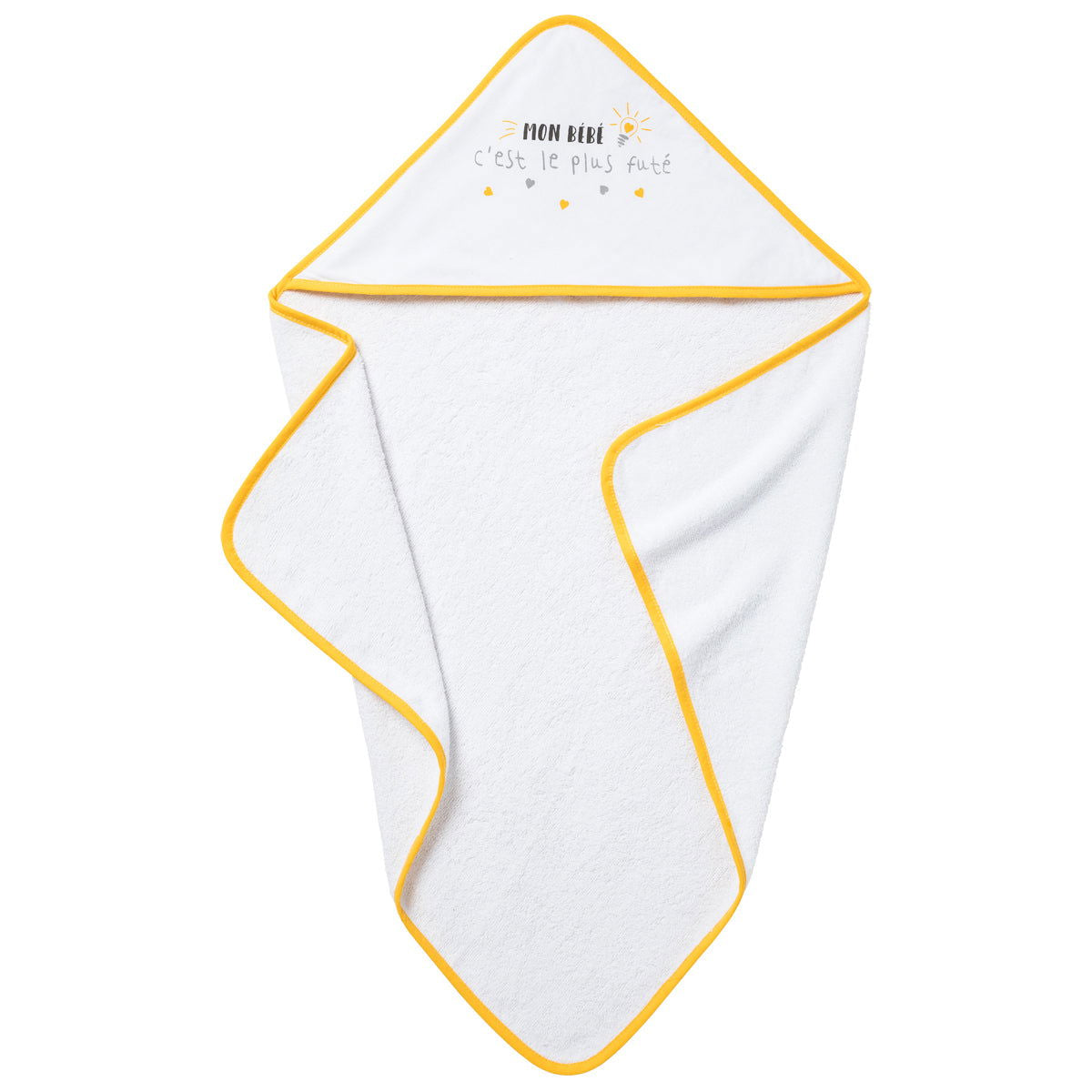 Cape de bain 70x70 cm - Bébé futé - 