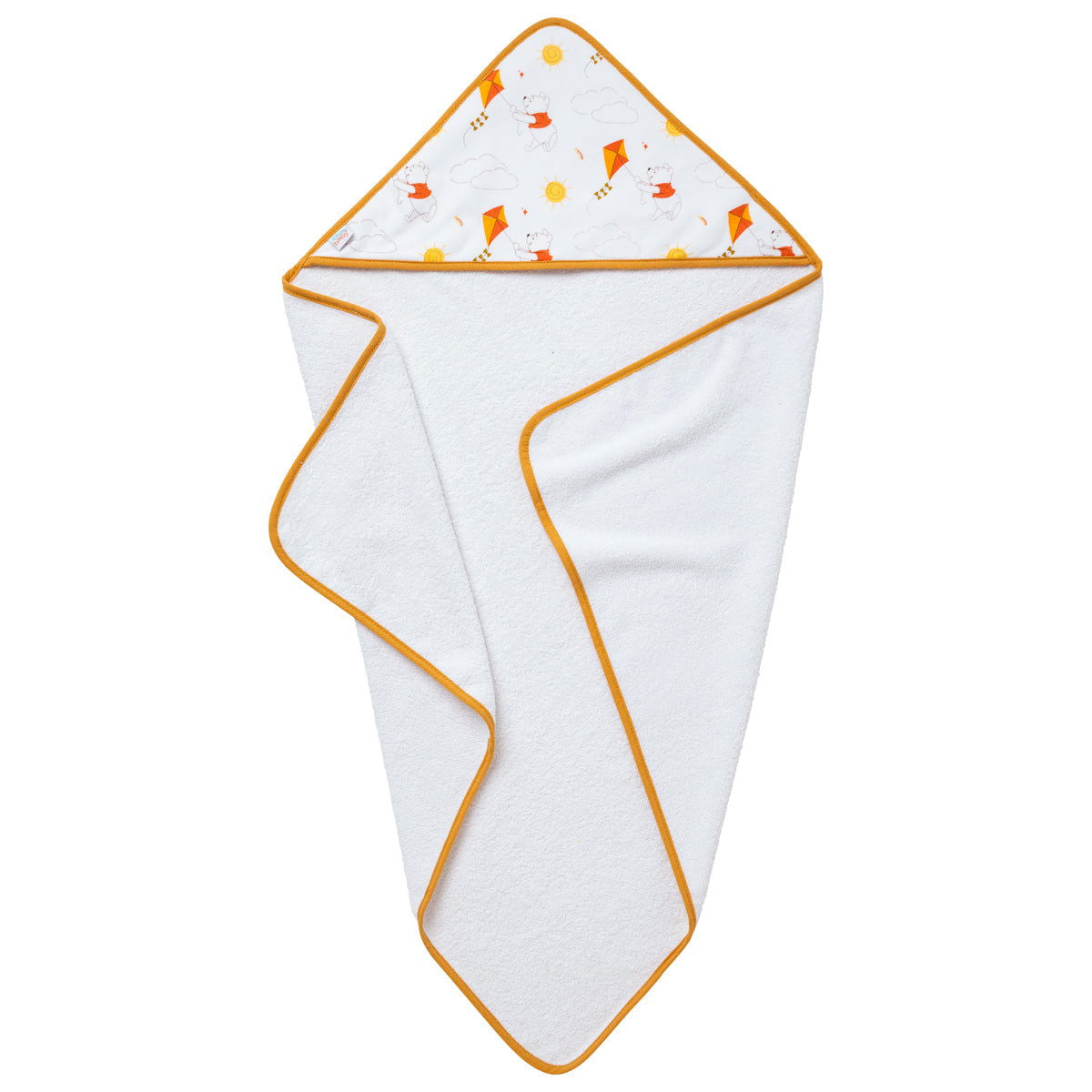 Cape de bain 80x80 cm velours - Winnie Retro - BB Malin