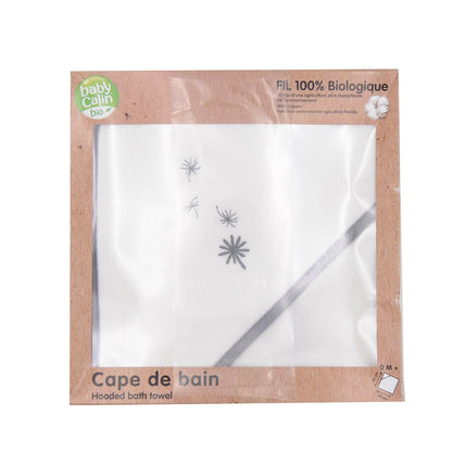 Cape de bain Bio Jeune Pousse - 70x70 cm - BB Malin