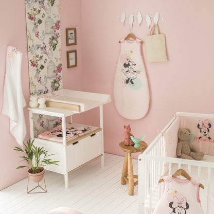 Cape de bain Disney Minnie Floral 80x80 cm - BB Malin