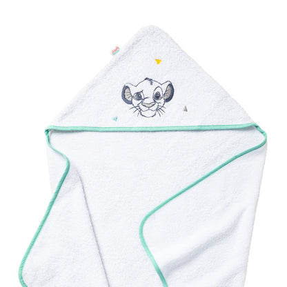 Cape de bain brodée Roi Lion - 75x75 cm - 