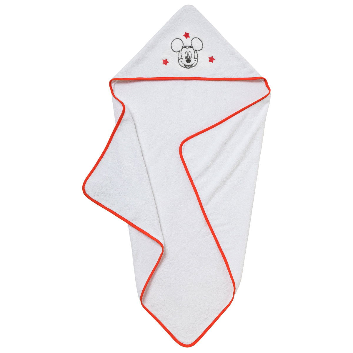 Cape de bain en éponge Disney Mickey 80x80 cm - 
