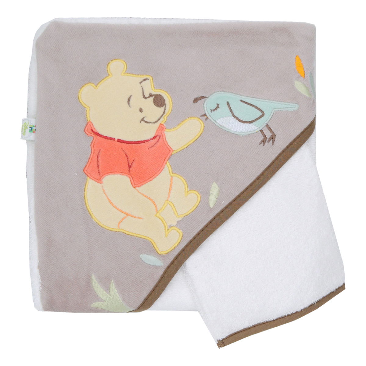 Cape de bain + gant de toilette Disney Winnie Whimsy - Disney Baby