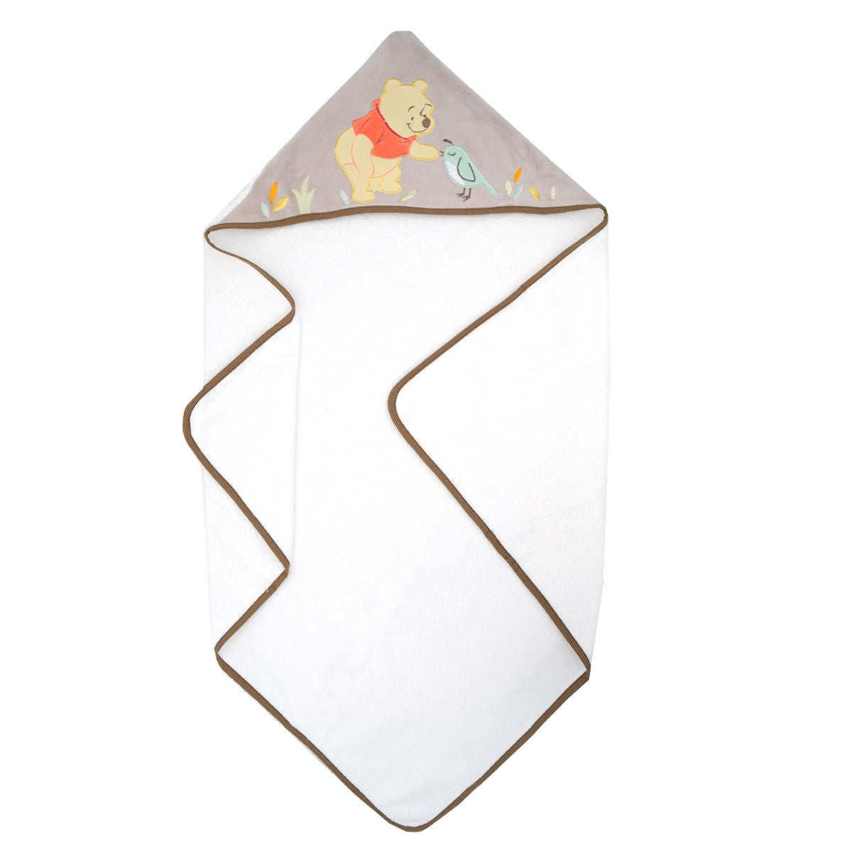 Cape de bain + gant de toilette Disney Winnie Whimsy - 
