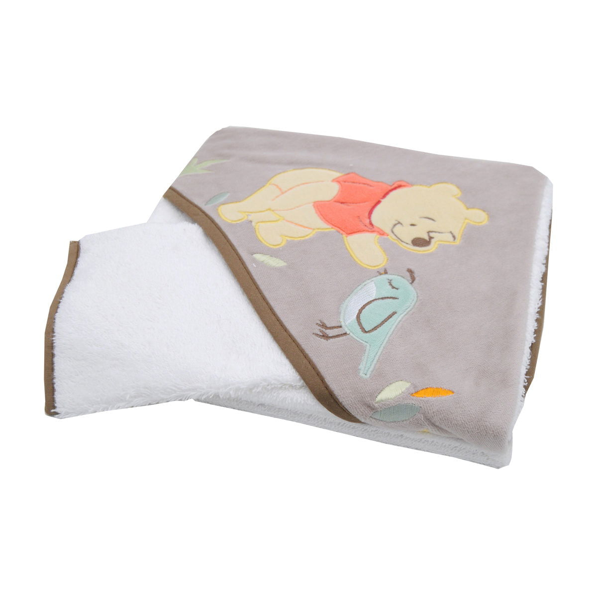 Cape de bain + gant de toilette Disney Winnie Whimsy - 