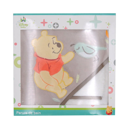 Cape de bain + gant de toilette Disney Winnie Whimsy - 