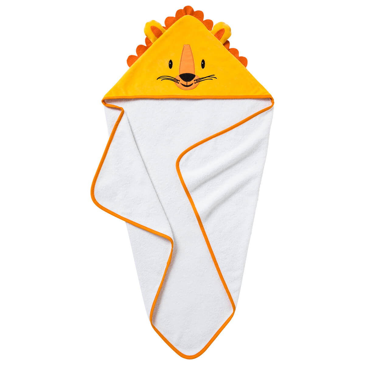 Cape de bain ludique 75x75 cm - Lion - BB Malin