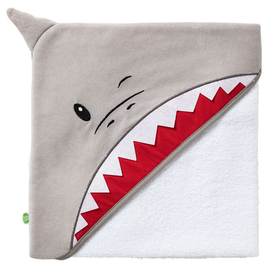 Cape de bain ludique 75x75 cm - Requin - BB Malin