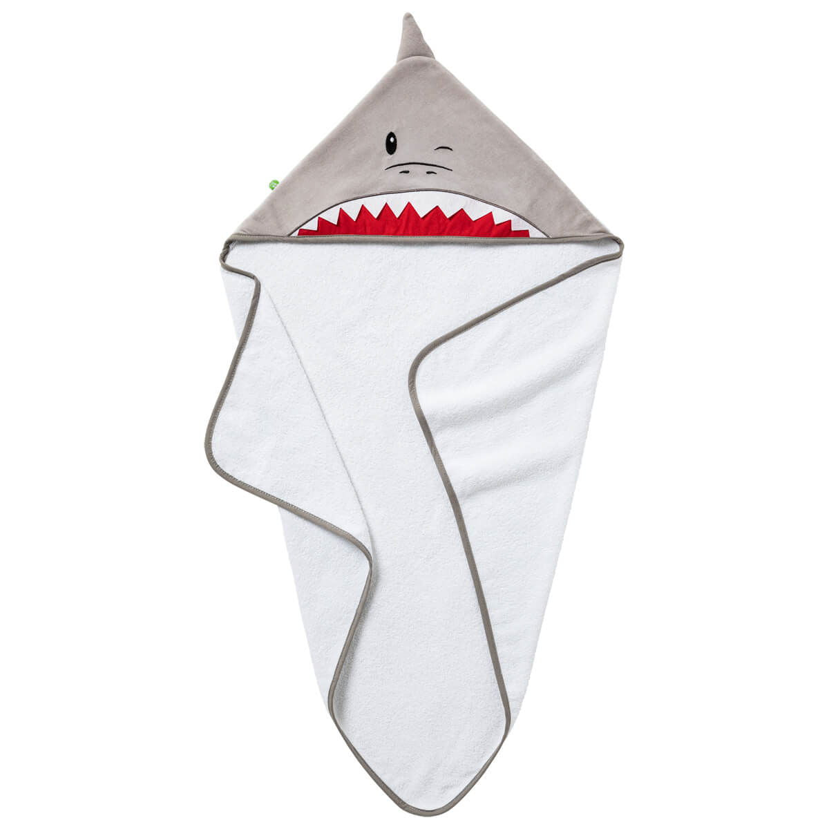 Cape de bain ludique 75x75 cm - Requin - BB Malin