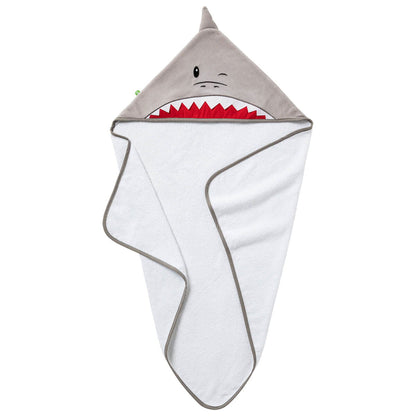 Cape de bain ludique 75x75 cm - Requin - BB Malin