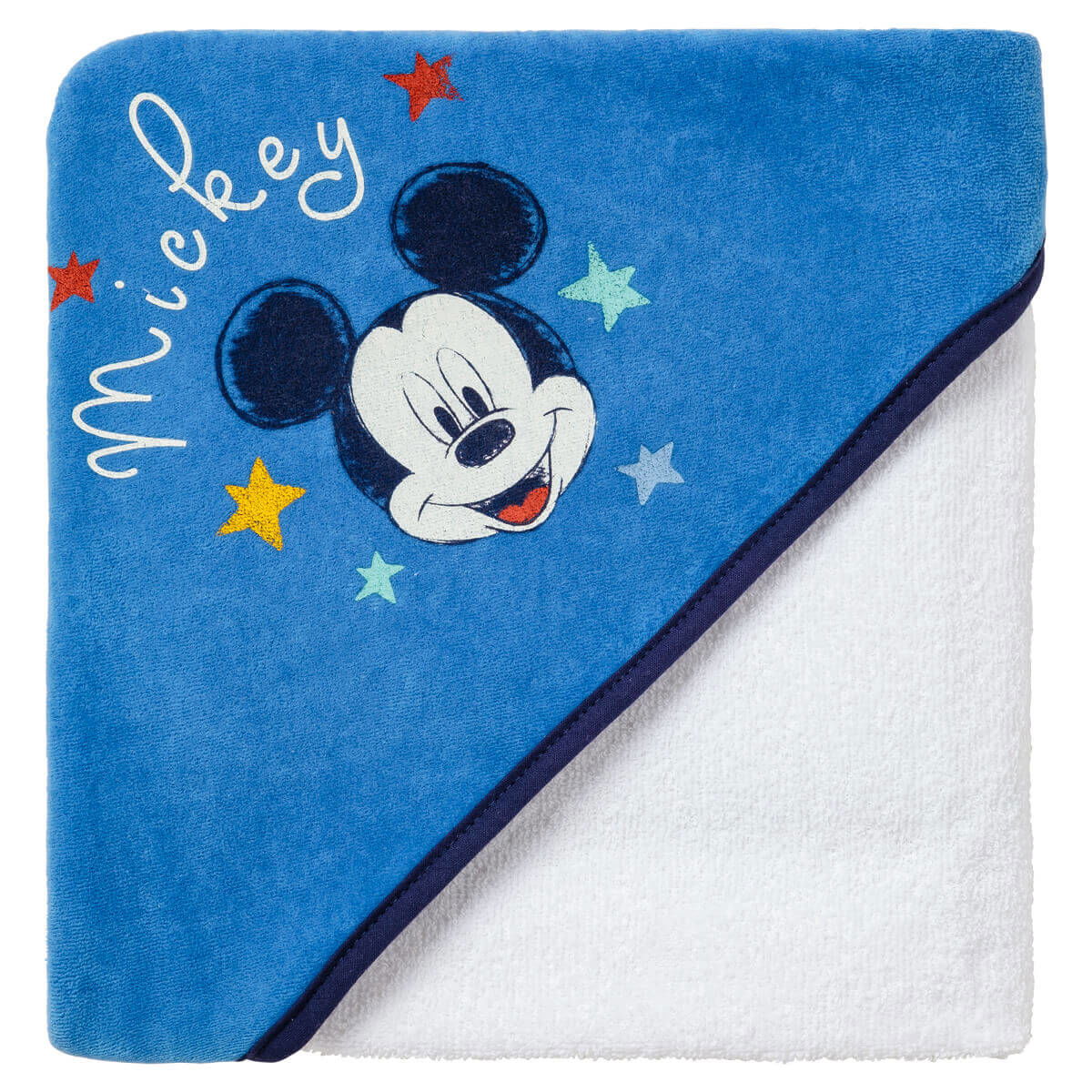 Cape de bain 80x80 cm velours - Mickey Cool - Disney Baby