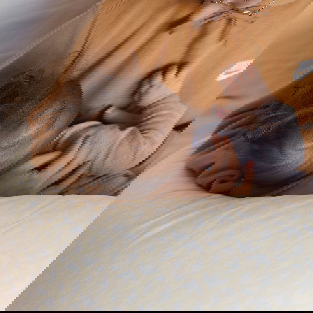 Coussin d'allaitement 110x53 cm - Oiseaux + Sable - 