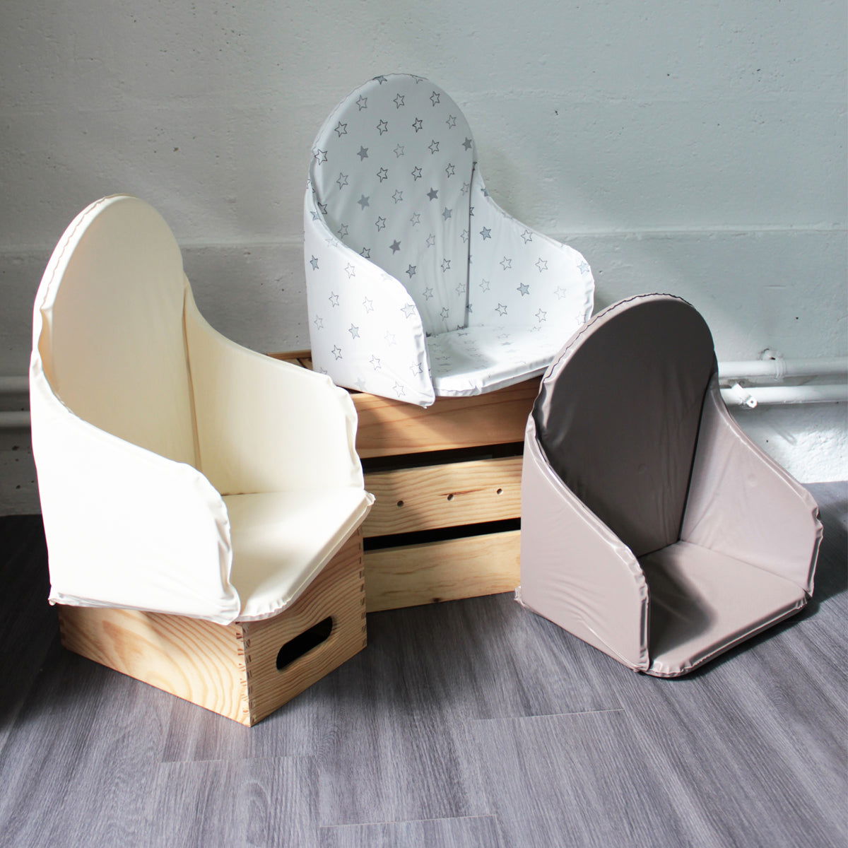 Coussin de chaise haute Etoiles - BB Malin