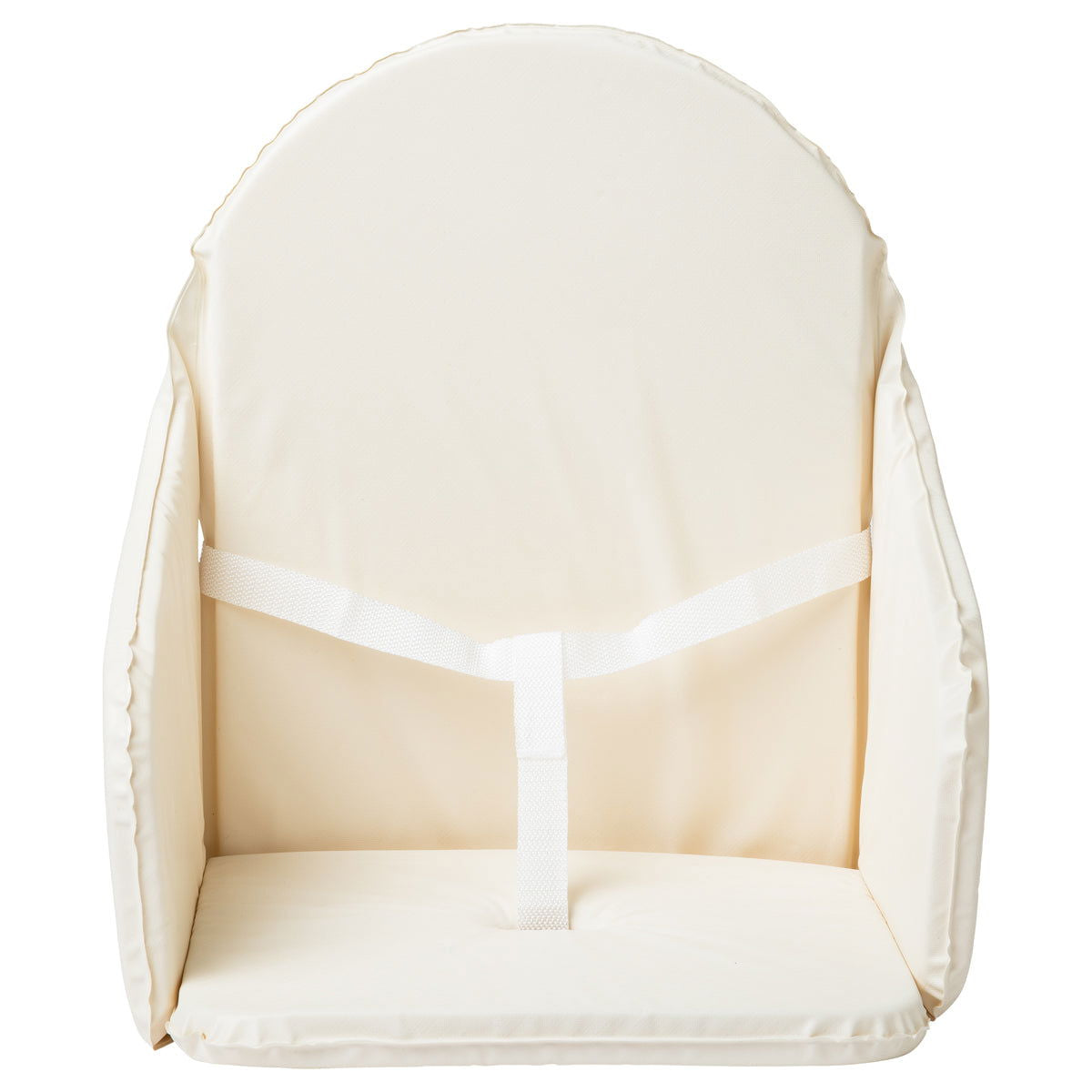 Coussin de chaise haute en PVC avec sangles Écru - Babycalin