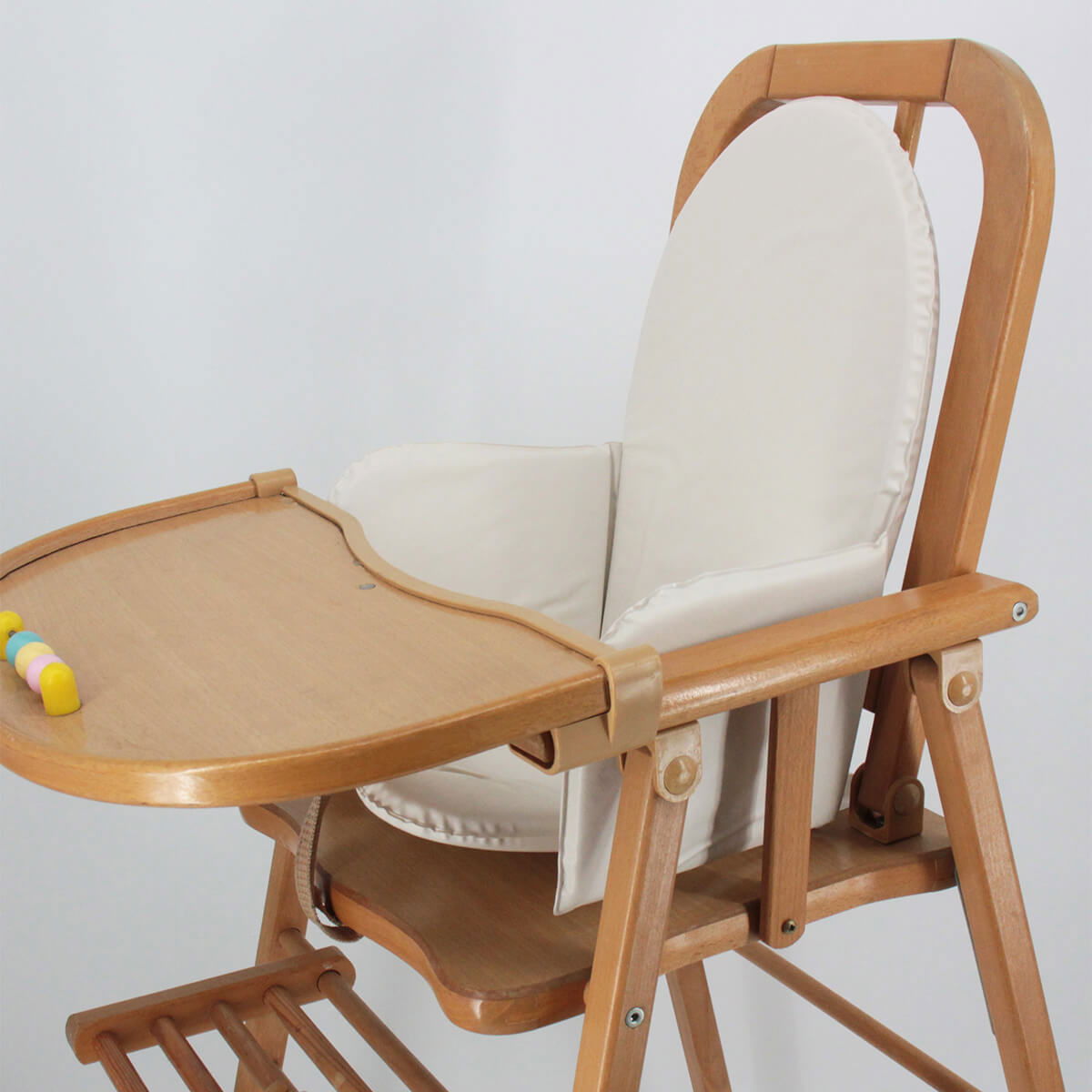 Coussin de chaise universel en PVC - Écru - 