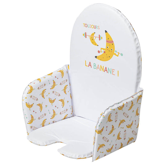 Coussin de chaise universel en PVC - Smoothie Banane - BB Malin