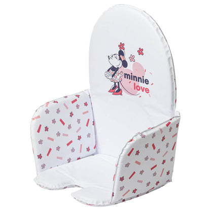 Coussin de chaise universel réversible en PVC - Minnie Confettis - Disney Baby