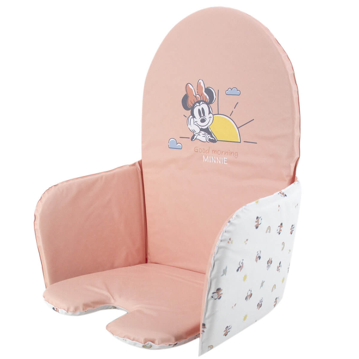 Coussin pour chaise haute 28x38 cm en PVC Minnie Good Morning - BB Malin