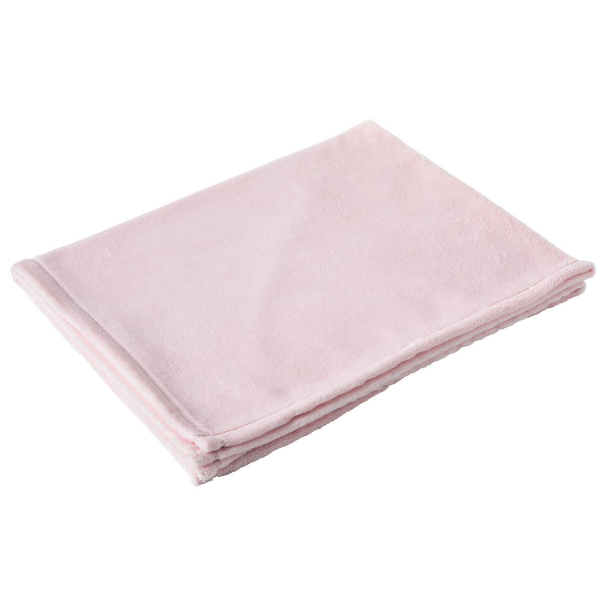 Couverture en flanelle 75x100 cm - Rose - Babycalin