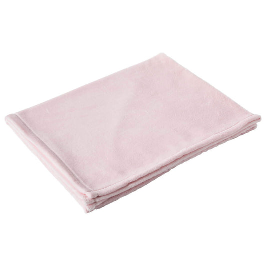 Couverture en flanelle 75x100 cm - Rose - Babycalin