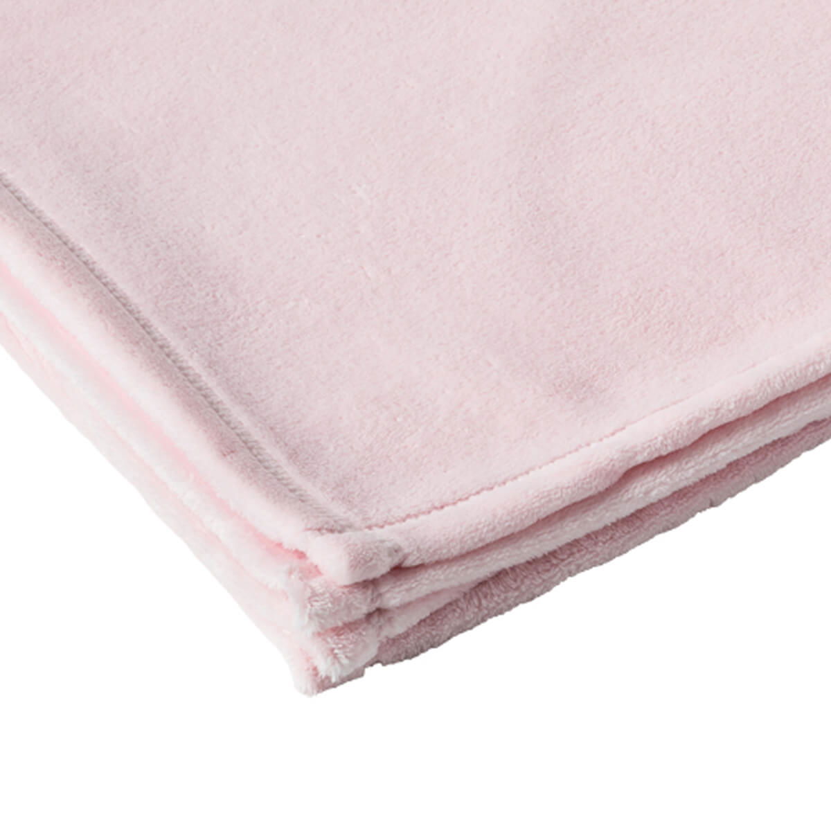 Couverture en flanelle 75x100 cm - Rose - Babycalin