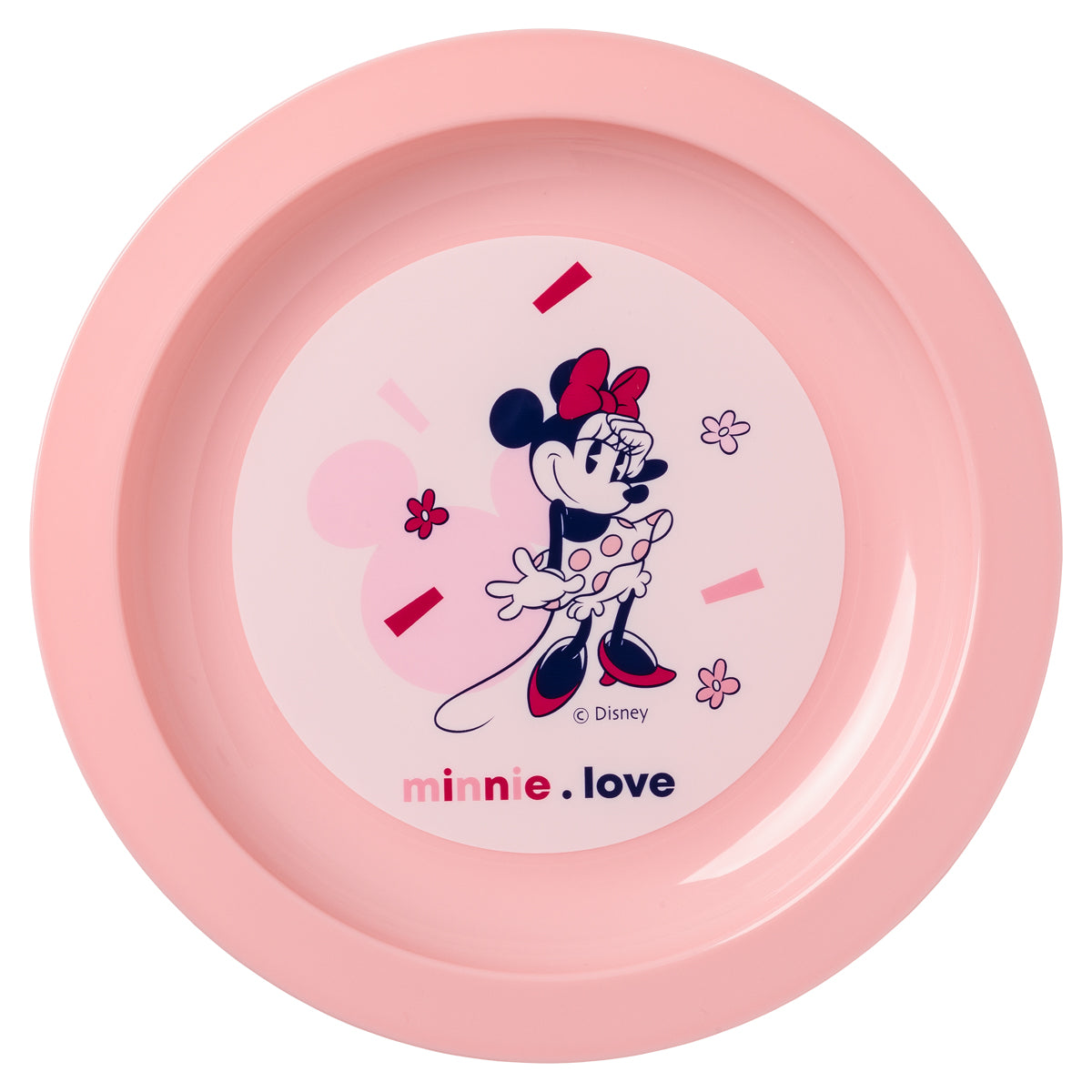 BB Kit - Repas ensemble vaisselle Minnie Confettis