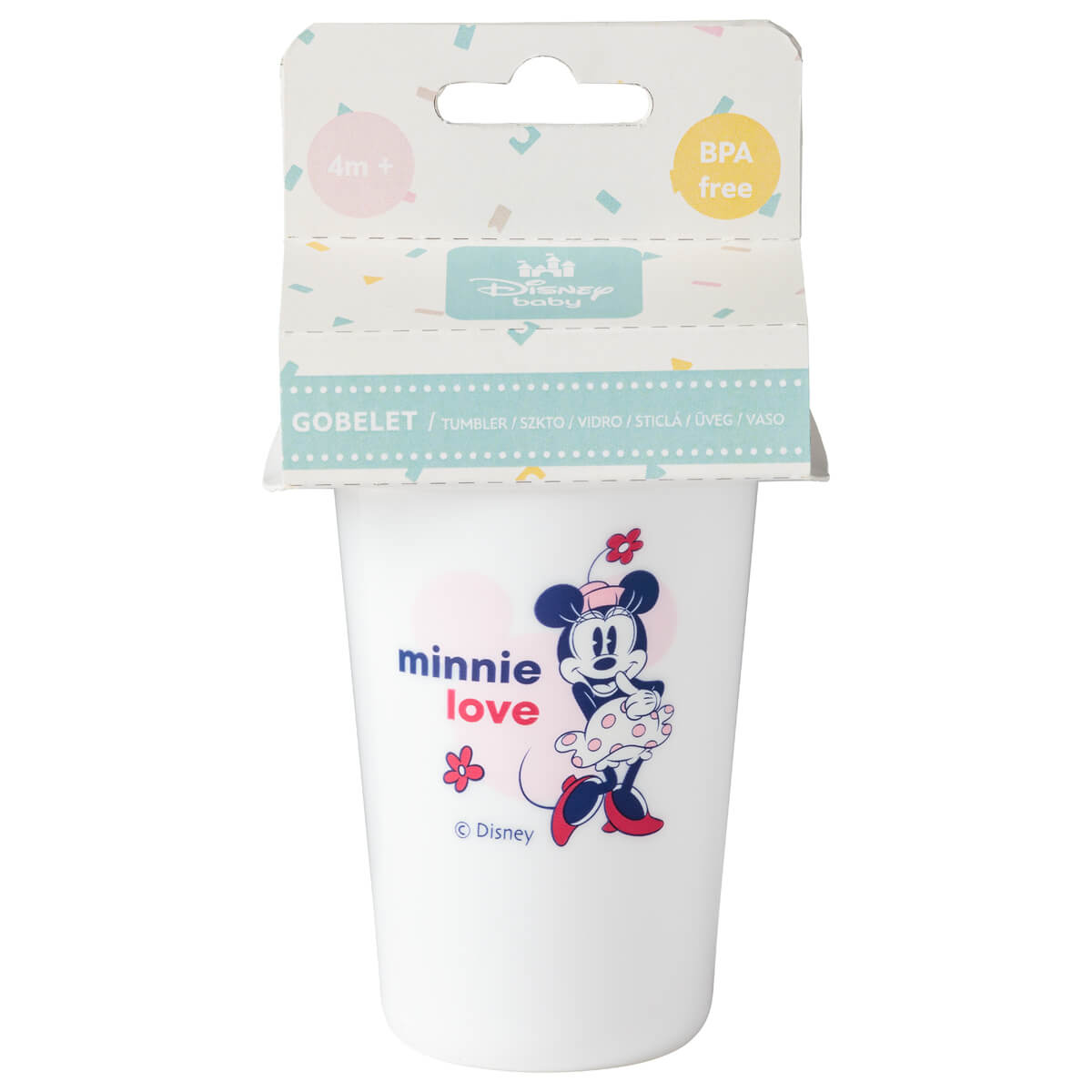 Gobelet bébé Minnie Confettis