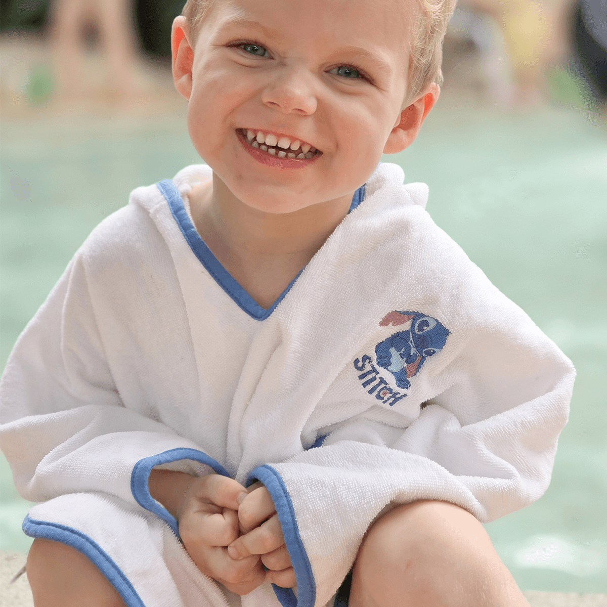 Poncho de bain bébé Stitch - Poncho de plage bébé 36 mois