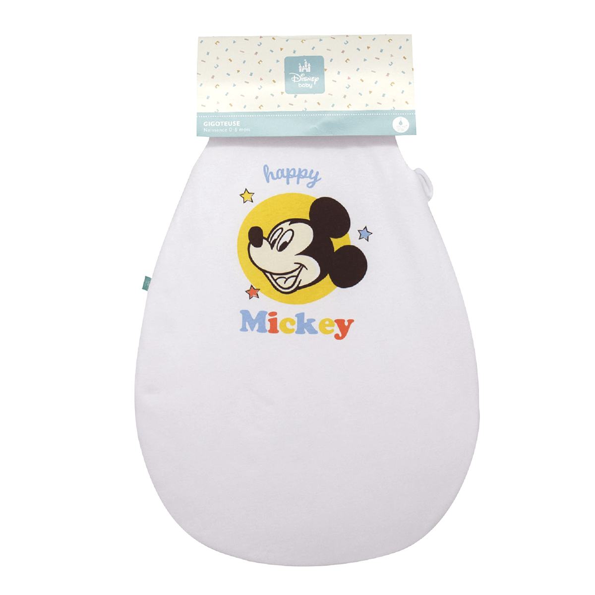Gigoteuse hiver 0-6 mois 65 cm en Coton - Gigoteuse TOG 4 - Happy Mickey