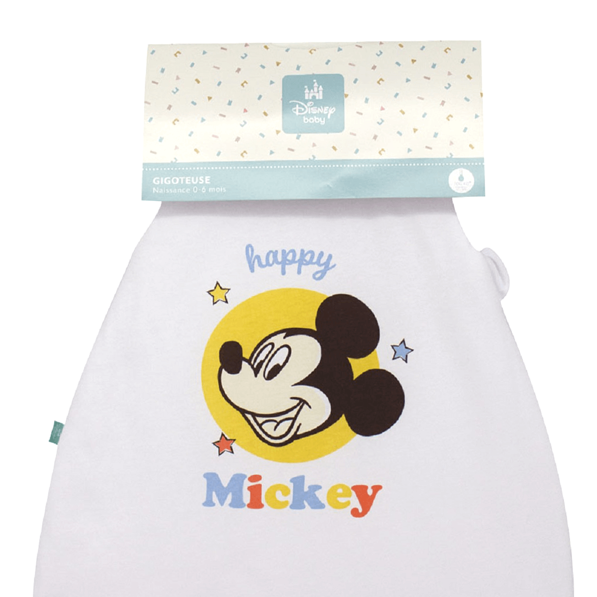 Gigoteuse hiver 0-6 mois 65 cm en Coton - Gigoteuse TOG 4 - Happy Mickey