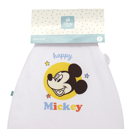 Gigoteuse hiver 0-6 mois 65 cm en Coton - Gigoteuse TOG 4 - Happy Mickey
